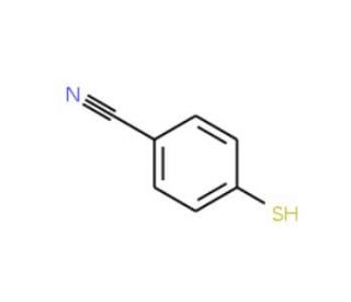 4-sulfanylbenzonitrile (CAS 36801-01-1) - chemical structure image