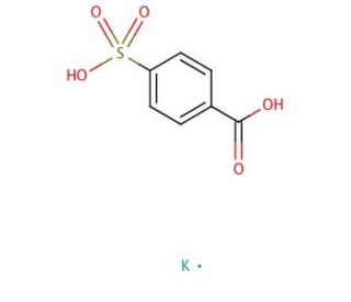 4-Sulfobenzoic acid potassium salt (CAS 5399-63-3) - chemical structure image