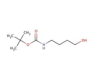 4-(t-Boc-amino)-1-butanol (CAS 75178-87-9) - chemical structure image