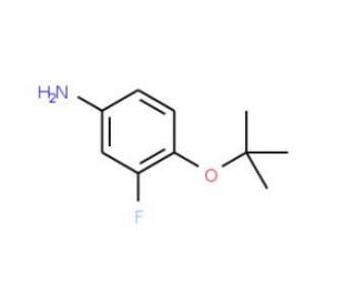 4-tert-Butoxy-3-fluoroaniline - chemical structure image