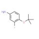 4-tert-Butoxy-3-fluoroaniline - chemical structure image
