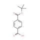4-(tert-Butoxycarbonyl)benzoic acid 的分子结构, CAS编号: 20576-82-3 4-(tert-Butoxycarbonyl)benzoic acid (CAS 20576-82-3) - chemical structure image