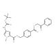 4-tert-Butoxycarbonylamino-1-methyl-1H-pyrrole-2-carboxylic acid 4-(2-oxo-2-phenyl-ethoxycarbonyl)- - chemical structure imag