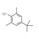 4-tert-Butyl-2,6-dimethylaniline 的分子结构, CAS编号: 42014-60-8 4-tert-Butyl-2,6-dimethylaniline (CAS 42014-60-8) - chemical structure image