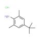 4-tert-Butyl-2,6-dimethylaniline HCl (CAS 859784-19-3) - chemical structure image