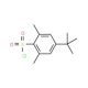 4-tert-butyl-2,6-dimethylbenzenesulfonyl chloride (CAS 70823-04-0) - chemical structure image