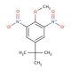 4-tert-Butyl-2,6-dinitroanisole (CAS 77055-30-2) - chemical structure image