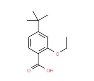 4-tert-Butyl-2-ethoxy-benzoic acid (CAS 796875-53-1) - chemical structure image