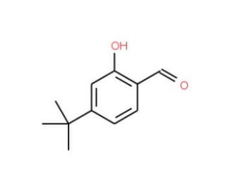 4-tert-Butyl-2-hydroxybenzaldehyde (CAS 66232-34-6) - chemical structure image