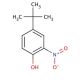 4-tert-Butyl-2-nitrophenol (CAS 3279-07-0) - chemical structure image
