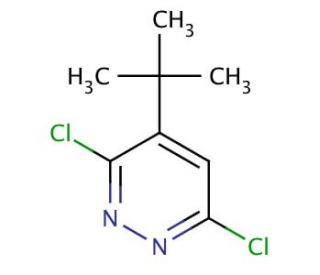 4-tert-Butyl-3,6-dichloropyridazine (CAS 22808-29-3) - chemical structure image