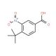 4-tert-butyl-3-nitrobenzoic acid (CAS 59719-78-7) - chemical structure image