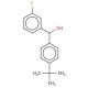 4-tert-Butyl-3′-fluorobenzhydrol (CAS 844683-59-6) - chemical structure image