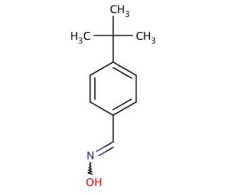4-tert-Butyl-benzaldehyde oxime - chemical structure image