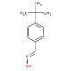 4-tert-Butyl-benzaldehyde oxime - chemical structure image