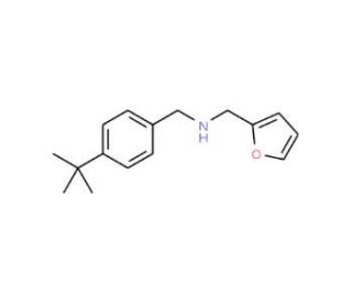 (4-tert-Butyl-benzyl)-furan-2-ylmethyl-amine (CAS 436088-73-2436088-73-2) - chemical structure image
