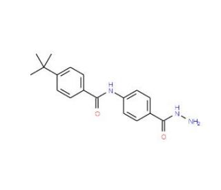 4-(tert-Butyl)-N-[4-(hydrazinocarbonyl)phenyl]-benzamide - chemical structure image