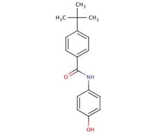 4-tert-butyl-N-(4-hydroxyphenyl)benzamide - chemical structure image