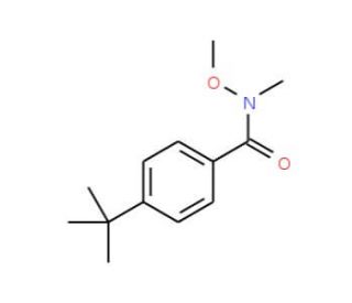 4-(tert-Butyl)-N-methoxy-N-methylbenzenecarboxamide - chemical structure image