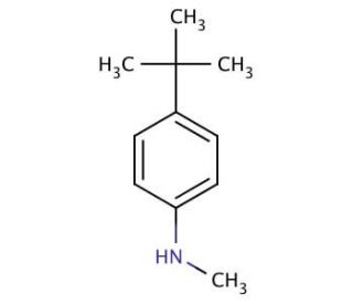 4-tert-butyl-N-methylaniline - chemical structure image