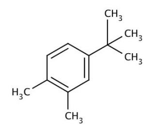 4-tert-Butyl-o-xylene (CAS 7397-06-0) - chemical structure image