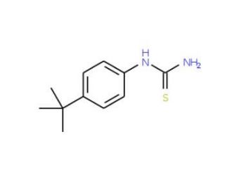 4-tert-Butyl-phenylthiourea (CAS 65259-90-7) - chemical structure image