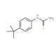 4-tert-Butyl-phenylthiourea (CAS 65259-90-7) - chemical structure image
