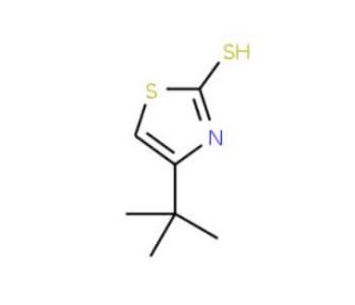 4-tert-Butyl-thiazole-2-thiol (CAS 2180-05-4) - chemical structure image