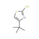 4-tert-Butyl-thiazole-2-thiol (CAS 2180-05-4) - chemical structure image