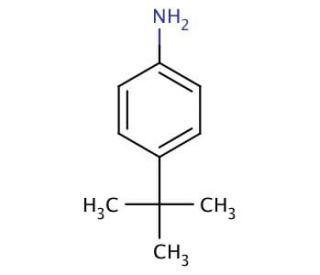 4-tert-Butylaniline (CAS 769-92-6) - chemical structure image