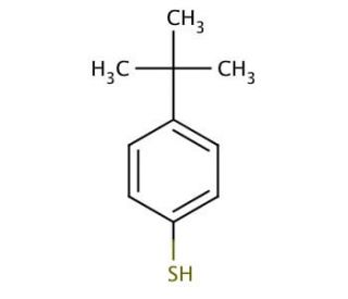 4-tert-Butylbenzenethiol (CAS 2396-68-1) - chemical structure image