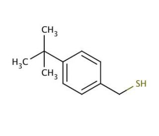 4-tert-Butylbenzyl mercaptan (CAS 49543-63-7) - chemical structure image
