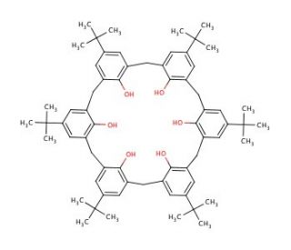 4-tert-Butylcalix[6]arene (CAS 78092-53-2) - chemical structure image
