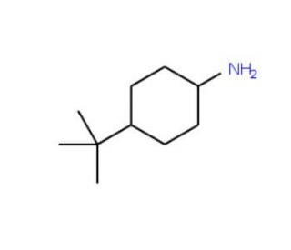 4-tert-Butylcyclohexylamine, cis + trans (CAS 5400-88-4) - chemical structure image