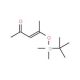 4-tert-Butyldimethylsiloxy-3-penten-2-one, mixture of isomers (CAS 69404-97-3) - chemical structure image