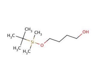 4-(tert-Butyldimethylsilyl)oxy-1-butanol (CAS 87184-99-4) - chemical structure image