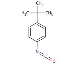 4-tert-Butylphenyl isocyanate (CAS 1943-67-5) - chemical structure image