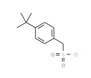 (4-tert-Butylphenyl)methanesulphonyl chloride (CAS 519056-61-2) - chemical structure image
