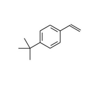 4-tert-Butylstyrene, 94%, stab. with 50ppm 4-tert-butylcatechol (CAS 1746-23-2) - chemical structure image