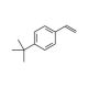 4-tert-Butylstyrene, 94%, stab. with 50ppm 4-tert-butylcatechol (CAS 1746-23-2) - chemical structure image