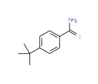 4-tert-Butylthiobenzamide (CAS 57774-77-3) - chemical structure image