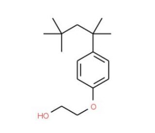 4-tert-Octylphenol-monoethoxylate-ring-13C6 solution - chemical structure image