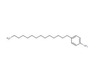 4-Tetradecylaniline (CAS 91323-12-5) - chemical structure image