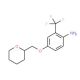 4-(Tetrahydro-2H-pyran-2-ylmethoxy)-2-(trifluoromethyl)aniline - chemical structure image