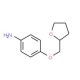 4-(Tetrahydro-furan-2-ylmethoxy)-phenylamine (CAS 91246-63-8) - chemical structure image