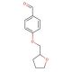 4-(tetrahydrofuran-2-ylmethoxy)benzaldehyde - chemical structure image