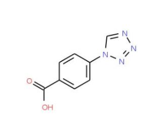 4-Tetrazol-1-yl-benzoic acid (CAS 78190-05-3) - chemical structure image