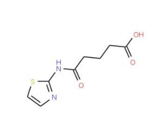 4-(Thiazol-2-ylcarbamoyl)-butyric acid - chemical structure image