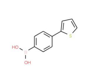 4-(Thien-2-yl)benzeneboronic acid (CAS 362612-66-6) - chemical structure image