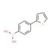 4-(Thien-2-yl)benzeneboronic acid (CAS 362612-66-6) - chemical structure image